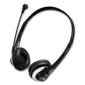 Adesso Xtream P2 Binaural Over The Head Headset with Microphone, Black