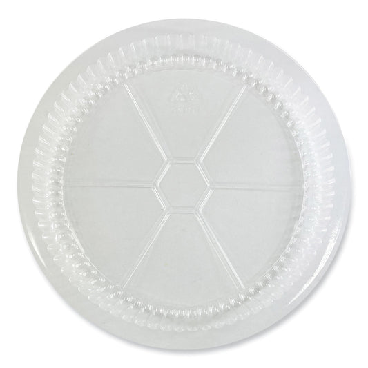 Boardwalk Round Aluminum To-Go Container Lids, Dome Lid, 9", Clear, Plastic, 500/Carton (ROUND9CLID)