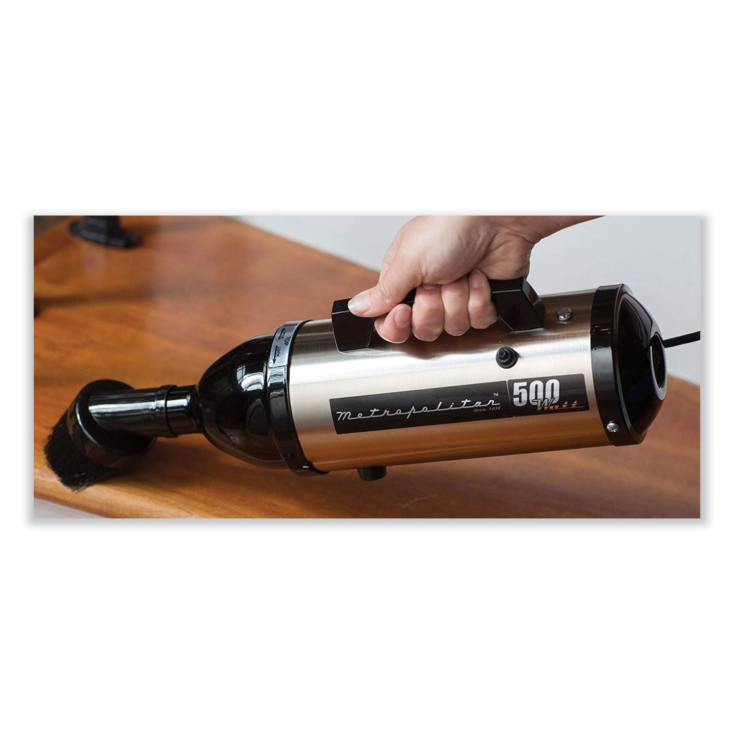 Metrovac Evolution Hand Vacuum, Silver/Black (105577881)