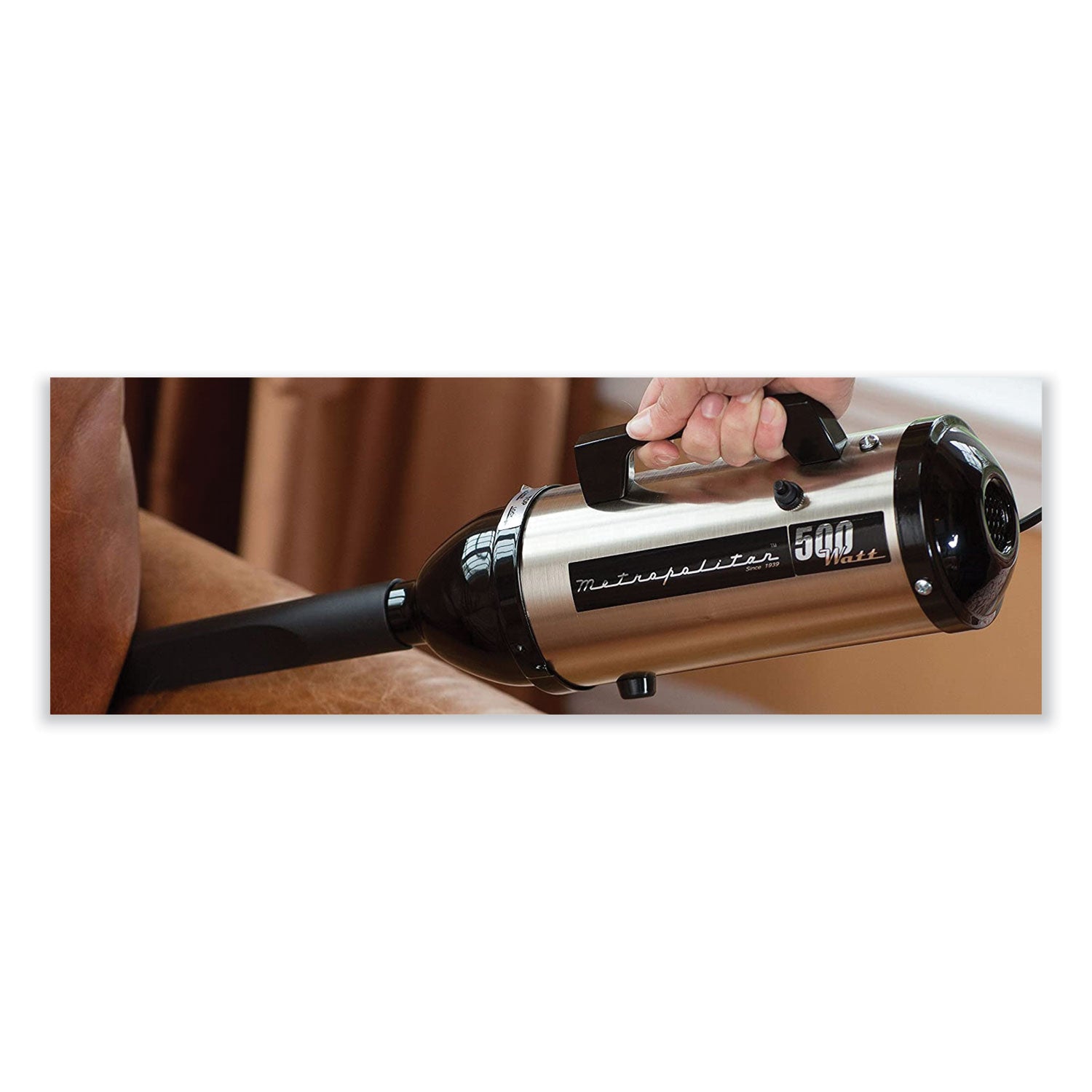 Metrovac Evolution Hand Vacuum, Silver/Black (105577881)