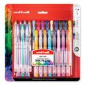 uni-ball Gel Pen, Stick, Assorted Sizes, Assorted Ink and Barrel Colors, 24/Pack (2004056)