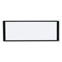 MasterVision Cubicle Workstation Dry Erase Board, 36 x 18, White Surface, Black Aluminum Frame (MA10007705)