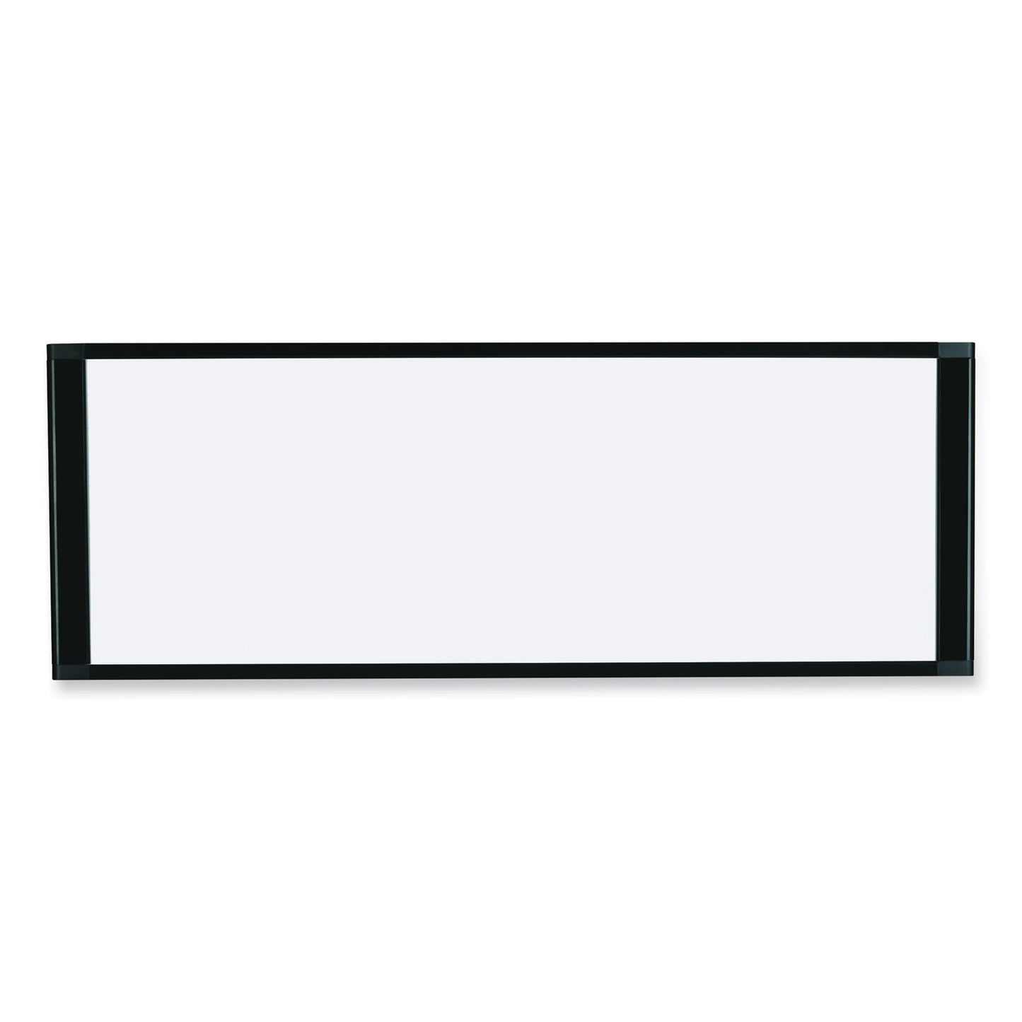 MasterVision Cubicle Workstation Dry Erase Board, 36 x 18, White Surface, Black Aluminum Frame (MA10007705)