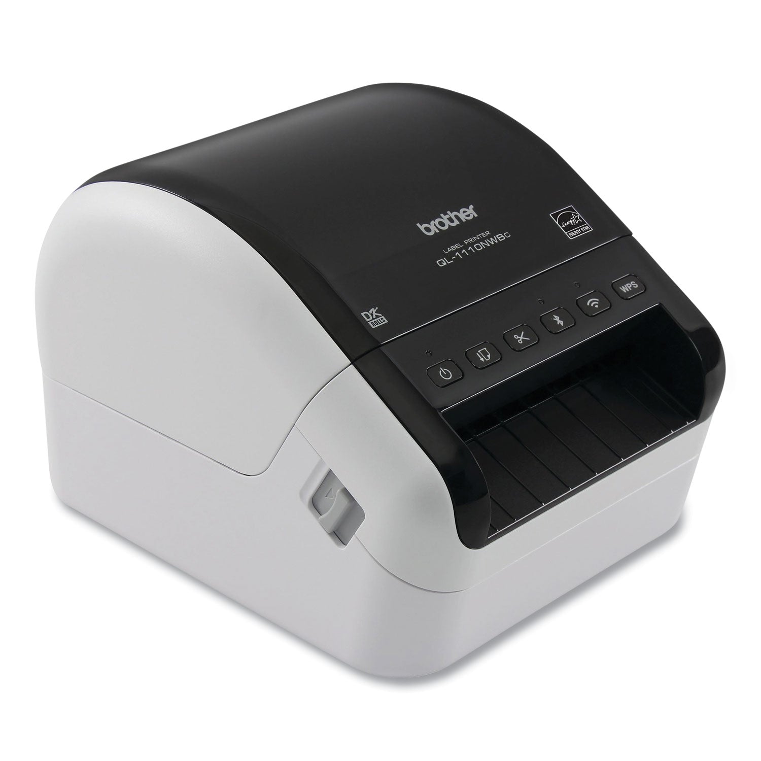 Brother QL-1110NWBC Wide Format Professional Label Printer, 69 Labels/min Print Speed, 5.9 x 6.7 x 8.7