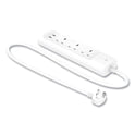 TP-Link Kasa Smart WiFi 3-Outlet Power Strip, 3 AC Outlets/2 USB Ports, White (KP303)