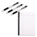 Zebra Z-Grip Mechanical Pencil, 0.5 mm, HB (#2), Black Lead, Clear/Black Barrel, Dozen (52310)