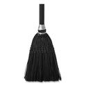 Rubbermaid Commercial Lobby Pro Synthetic-Fill Broom, Synthetic Bristles, 37.5" Overall Length, Black (2536)