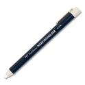 Tombow Wax-Based Marking Pencil, 4.4 mm, White Wax, Navy Blue Barrel, 10/Box (51535)