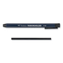 Tombow Mechanical Wax-Based Marking Pencil Refills. 4.4 mm, Black, 10/Box (51542)