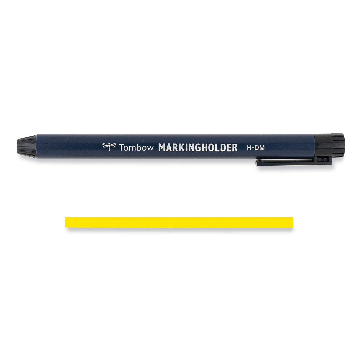 Tombow Mechanical Wax-Based Marking Pencil Refills. 4.4 mm, Yellow, 10/Box (51544)