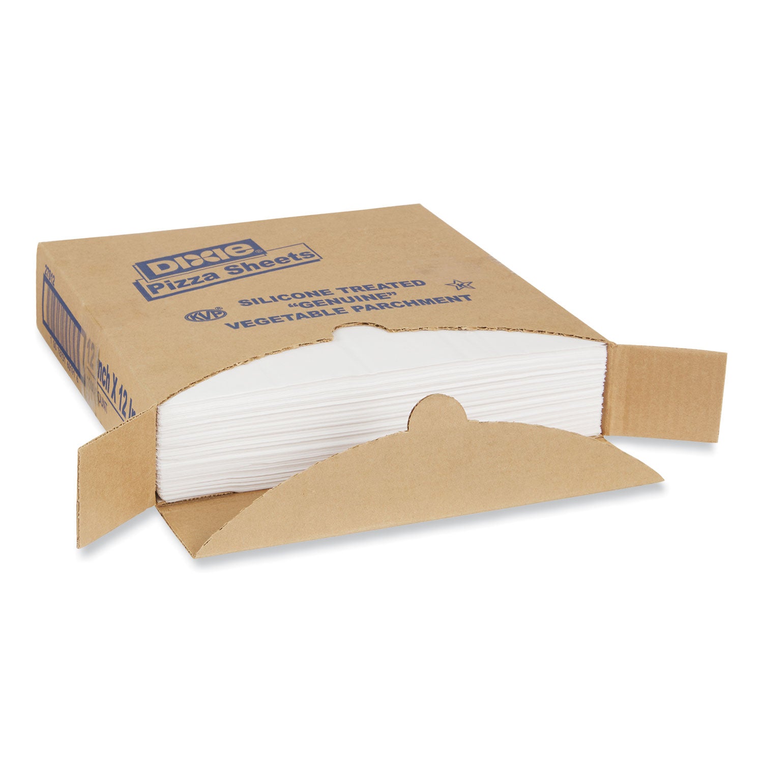 Dixie Yellow Label Parchment Pan Liner, 12 x 12, 1,000/Carton (27S12)