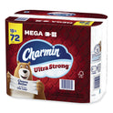 Charmin Ultra Strong Bathroom Tissue, Septic Safe, 2-Ply, White, 242 Sheet/Roll, 18/Pack (08823)