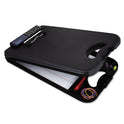 Saunders DeskMate II with Calculator, 0.5" Clip Capacity, Holds 8.5 x 11 Sheets, Black (00534)