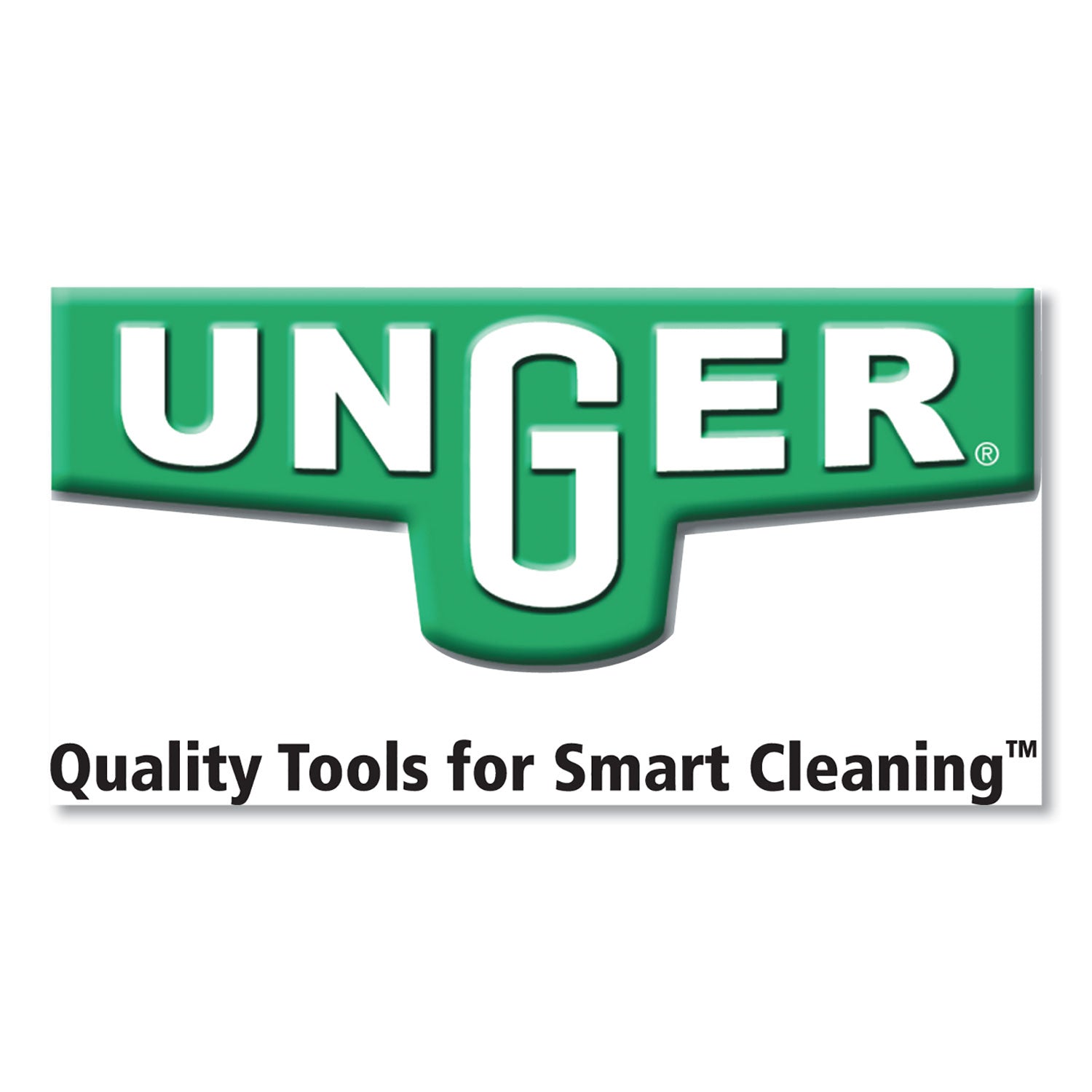 Unger Hang Up Cleaning Tool Holder, 28w x 3.15d x 2.17h, Silver/Green (HO700EA)