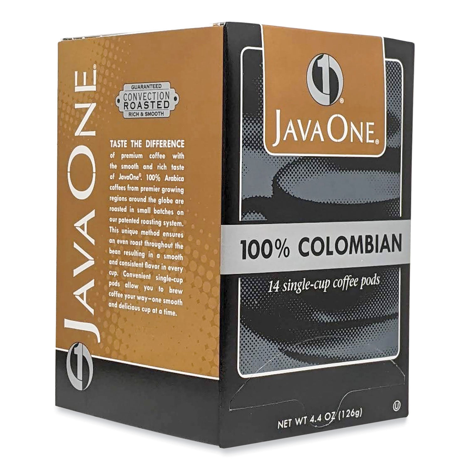 Java One Coffee Pods, Colombian Supremo, Single Cup, 14/Box (30200)