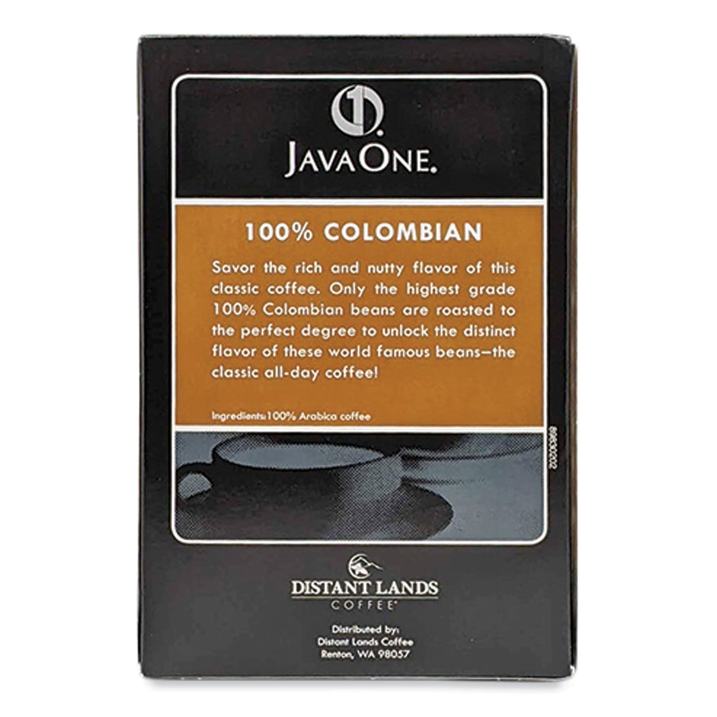 Java One Coffee Pods, Colombian Supremo, Single Cup, 14/Box (30200)