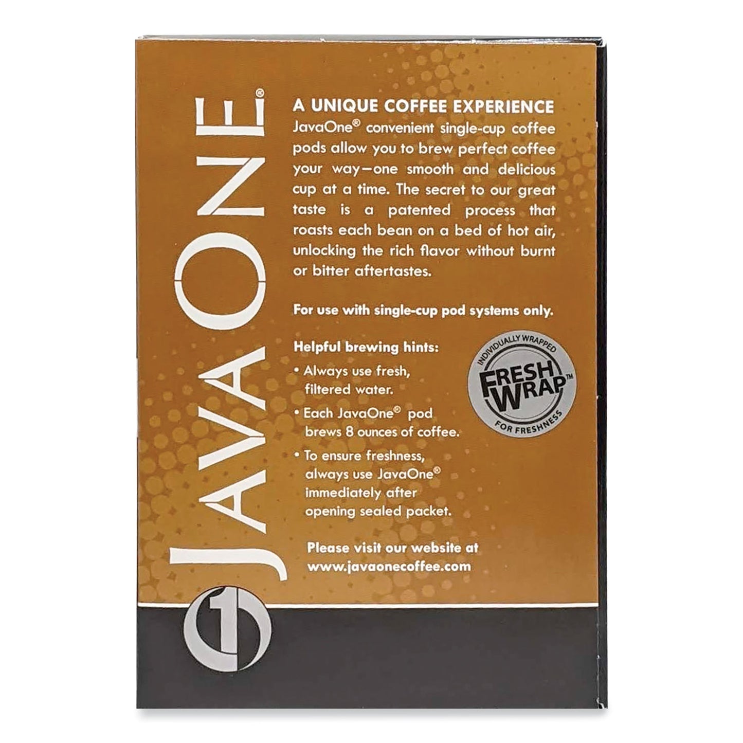 Java One Coffee Pods, Colombian Supremo, Single Cup, 14/Box (30200)