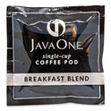 Java One Coffee Pods, Breakfast Blend, Single Cup, 14/Box (30220)