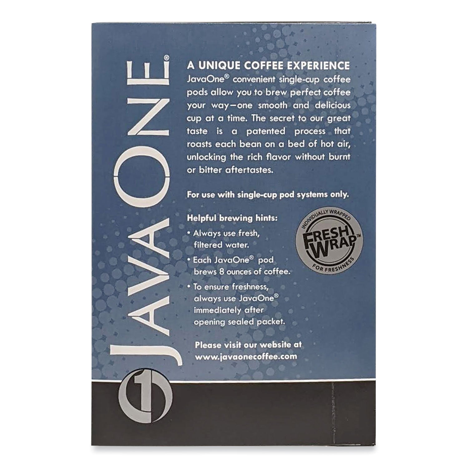 Java One Coffee Pods, House Blend, Single Cup, 14/Box (40300)