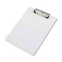 Saunders Acrylic Clipboard, 0.5" Clip Capacity, Holds 8.5 x 11 Sheets, Clear (21565)