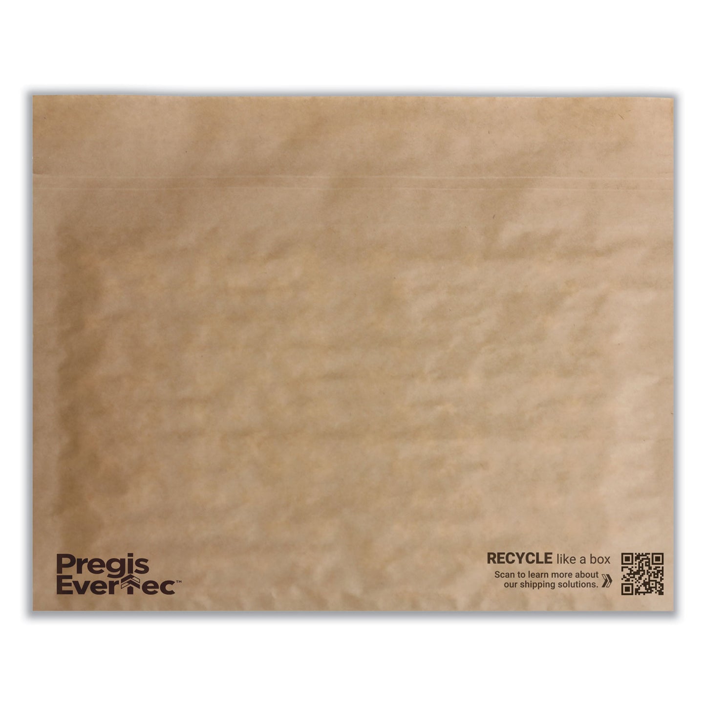 Pregis EverTec Curbside Recyclable Padded Mailer, #4, Kraft Paper, Self-Adhesive Closure, 14 x 9, Brown, 150/Carton (4083815)