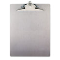 Saunders Recycled Aluminum Clipboard with High-Capacity Clip, 1" Clip Capacity, Holds 8.5 x 11 Sheets, Silver (22517)