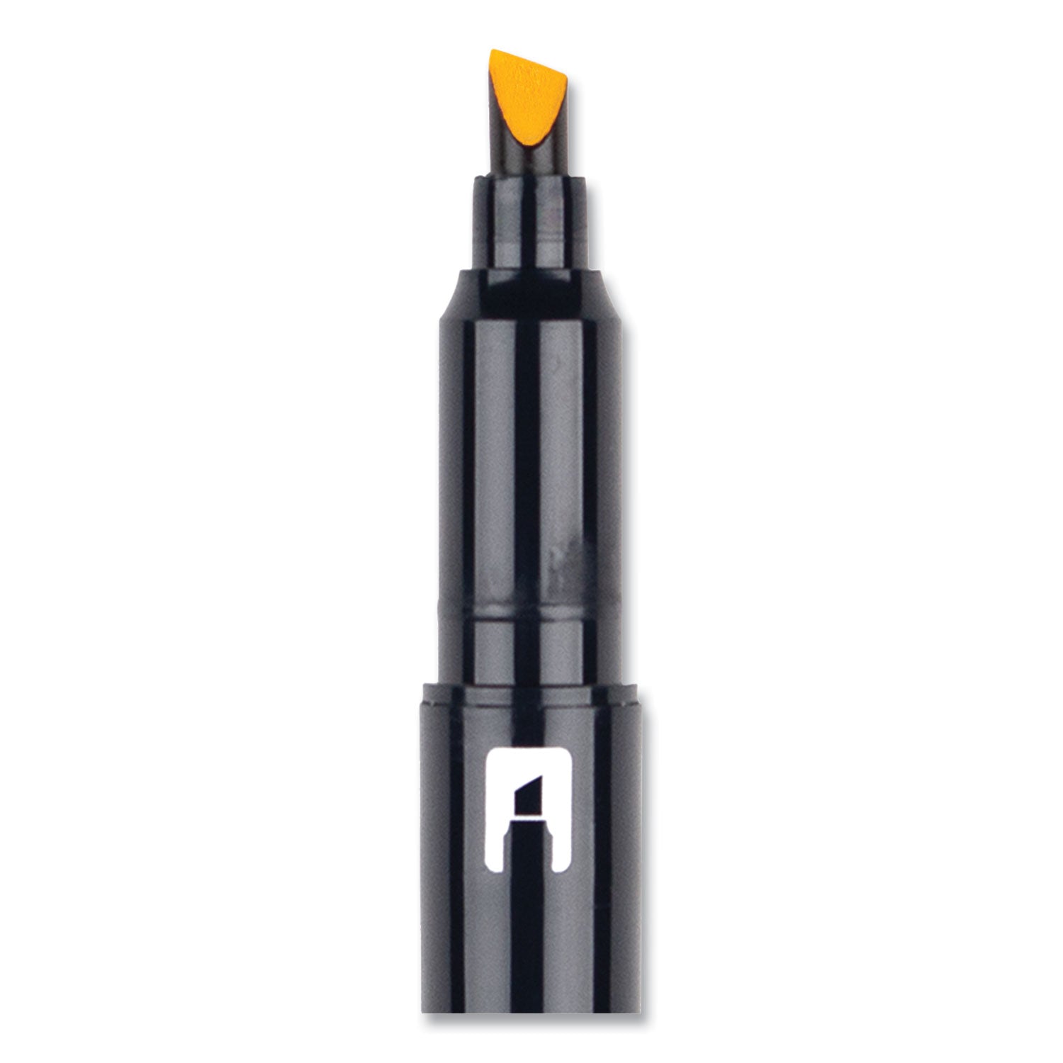 Tombow Highlighters, Golden Yellow Ink, Bullet/Chisel Tip, Golden Yellow Barrel, 10/Box (56410)