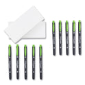 Tombow Highlighters, Yellow Green Ink, Bullet/Chisel Tip, Yellow Green Barrel, 10/Box (56415)