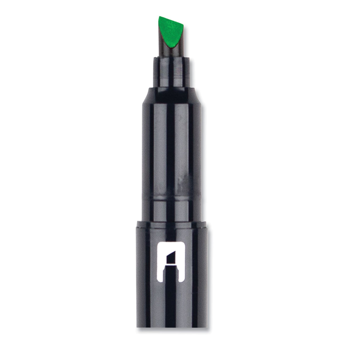 Tombow Highlighters, Yellow Green Ink, Bullet/Chisel Tip, Yellow Green Barrel, 10/Box (56415)