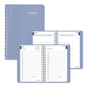 Blueline Academic Daily/Monthly Planner, 8 x 5, Cyan Cover, 12-Month (Aug to July): 2024 to 2025 (CA201F02)