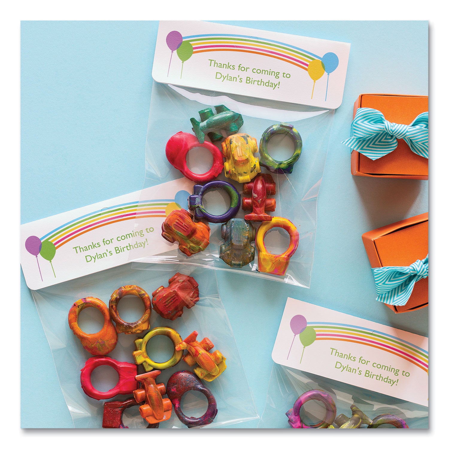 Avery Sure Feed Printable Toppers with Bags, 1.75 x 5, White, 40/Pack (22801)