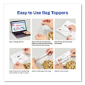 Avery Sure Feed Printable Toppers with Bags, 1.75 x 5, White, 40/Pack (22801)