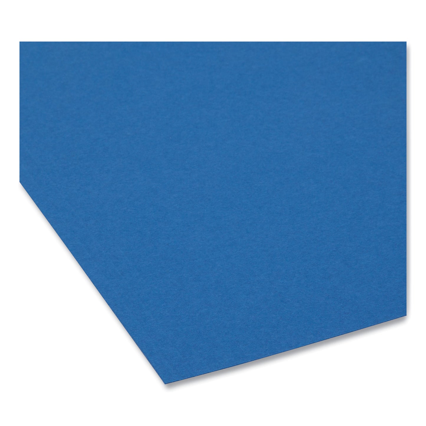 Smead Interior File Folders, 1/3-Cut Tabs: Assorted, Letter Size, 0.75" Expansion, Navy Blue, 100/Box (10279)