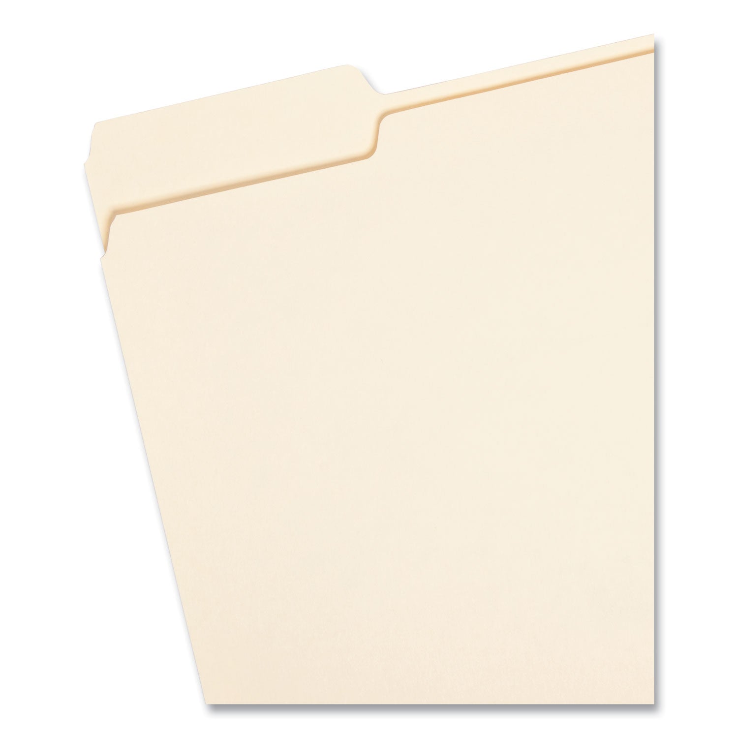 Smead Manila File Folders, 1/3-Cut Tabs: Assorted, Letter Size, 0.75" Expansion, Manila, 100/Box (10330)