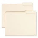 Smead Manila File Folders, 1/3-Cut Tabs: Right Position, Letter Size, 0.75" Expansion, Manila, 100/Box (10333)