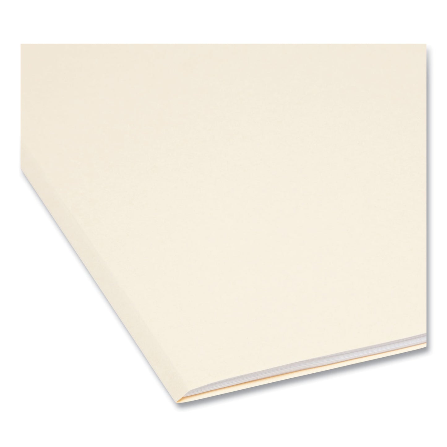 Smead Manila File Folders, 1/3-Cut Tabs: Right Position, Letter Size, 0.75" Expansion, Manila, 100/Box (10333)