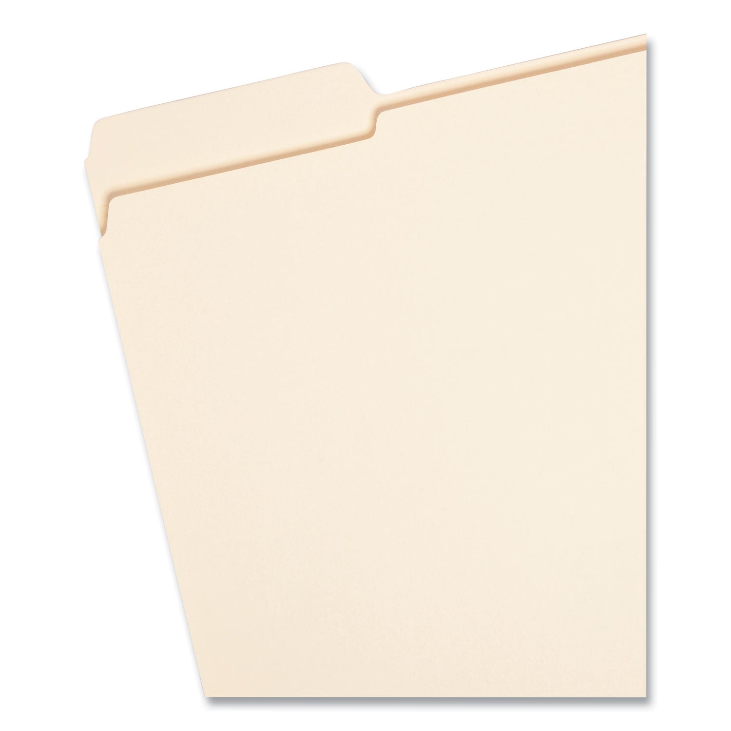 Smead Reinforced Tab Manila File Folders, 1/3-Cut Tabs: Left Position, Letter Size, 0.75" Expansion, 11-pt Manila, 100/Box (10335)