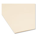 Smead 100% Recycled Manila Top Tab File Folders, 1/3-Cut Tabs: Assorted, Letter Size, 0.75" Expansion, Manila, 100/Box (10339)