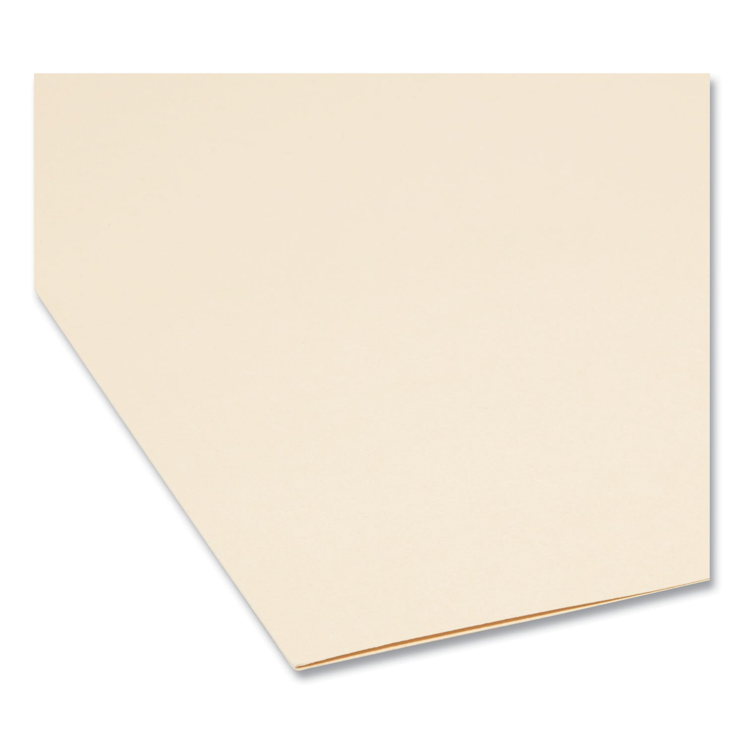 Smead 100% Recycled Manila Top Tab File Folders, 1/3-Cut Tabs: Assorted, Letter Size, 0.75" Expansion, Manila, 100/Box (10339)