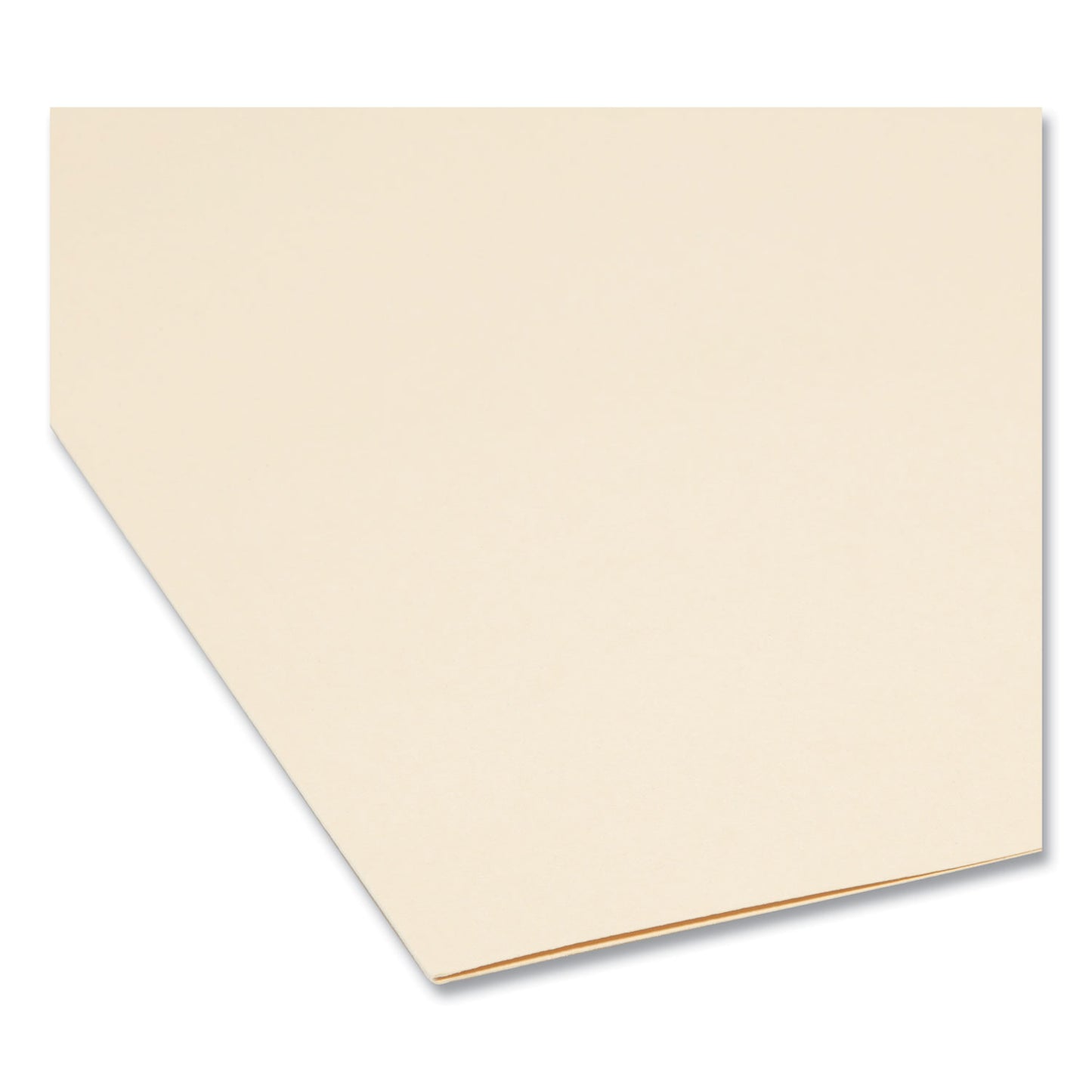 Smead 100% Recycled Reinforced Top Tab File Folders, 1/3-Cut Tabs: Assorted, Letter Size, 0.75" Expansion, Manila, 100/Box (10347)