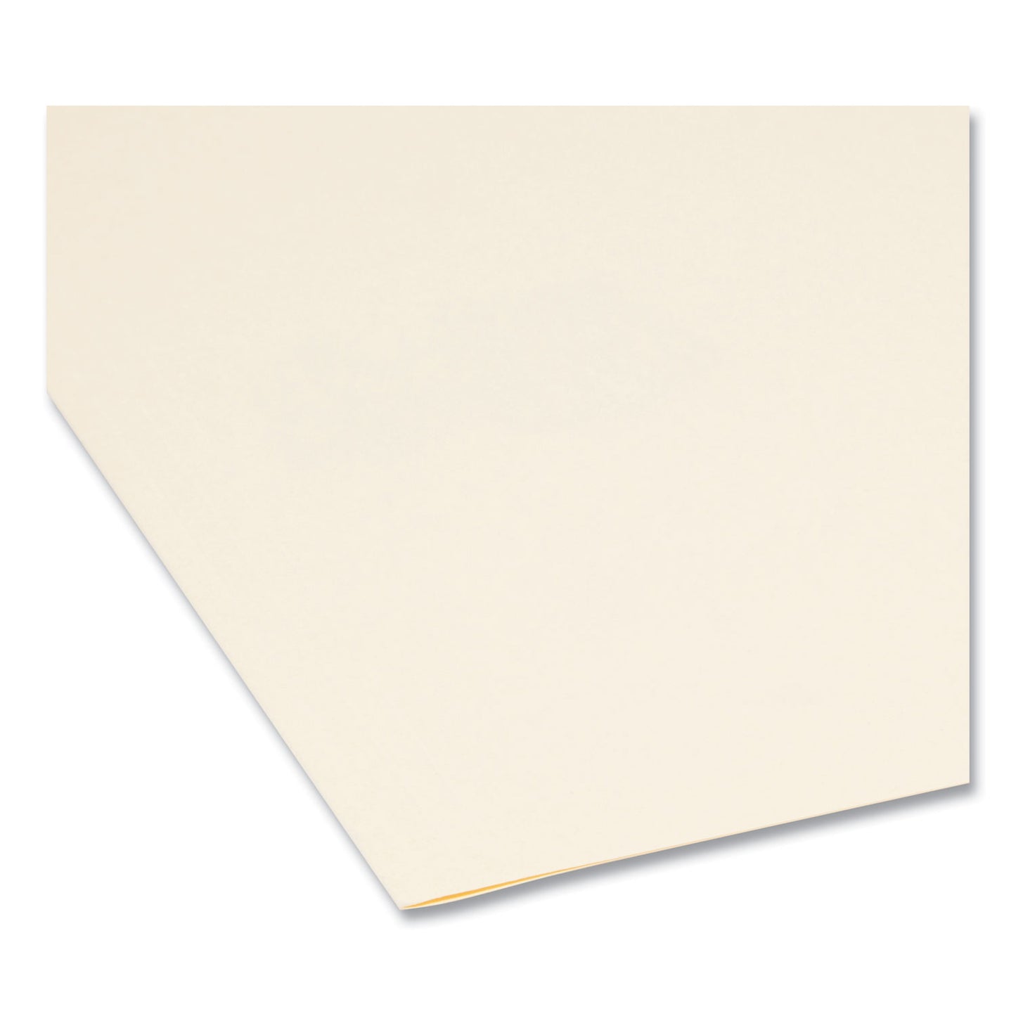 Smead Reinforced Tab Manila File Folders, 1/5-Cut Tabs: Assorted, Letter Size, 0.75" Expansion, 11-pt Manila, 100/Box (10356)