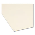 Smead Reinforced Guide Height File Folders, 2/5-Cut Tabs: Right of Center Position, Letter Size, 0.75" Expansion, Manila, 100/Box (10376)