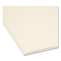 Smead Reinforced Guide Height File Folders, 2/5-Cut Tabs: Right of Center Position, Letter Size, 0.75" Expansion, Manila, 100/Box (10376)