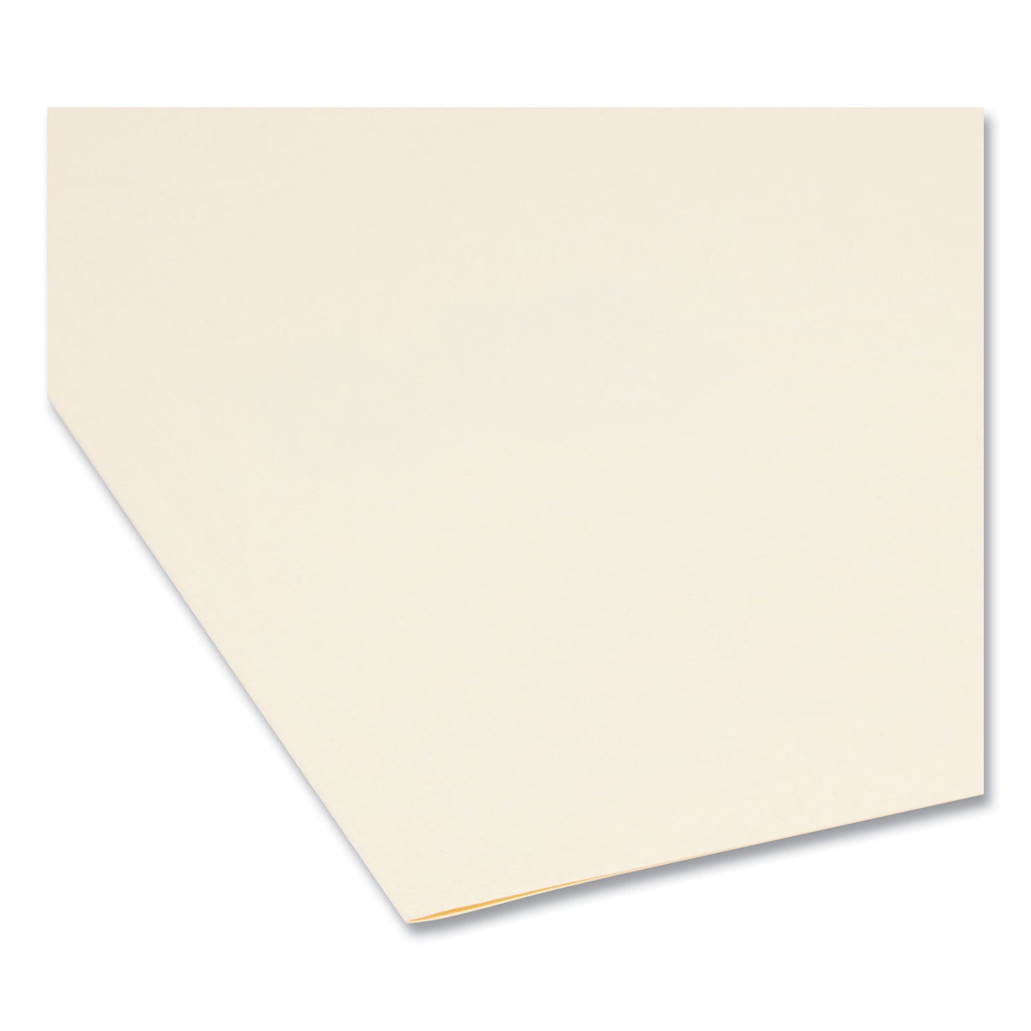 Smead Manila Guide Height Systems File Folders, 2/5-Cut Tabs: Right of Center, Letter Size, 0.75" Expansion, Manila, 100/Box (10385)