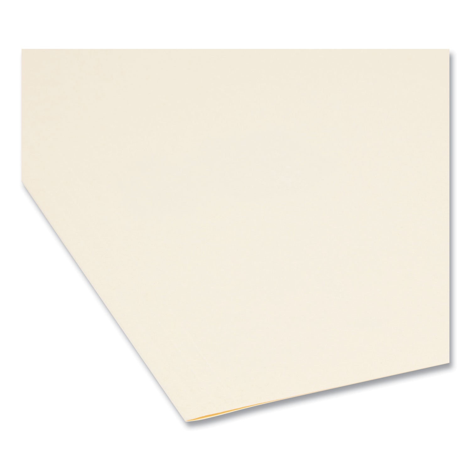 Smead Manila Guide Height Systems File Folders, 2/5-Cut Tabs: Right of Center, Letter Size, 0.75" Expansion, Manila, 100/Box (10385)