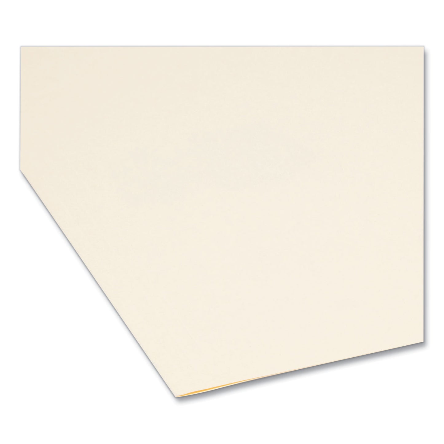 Smead Reinforced Guide Height File Folders, 2/5-Cut Printed Tabs: Right Position, Letter Size, 0.75" Expansion, Manila, 100/Box (10388)