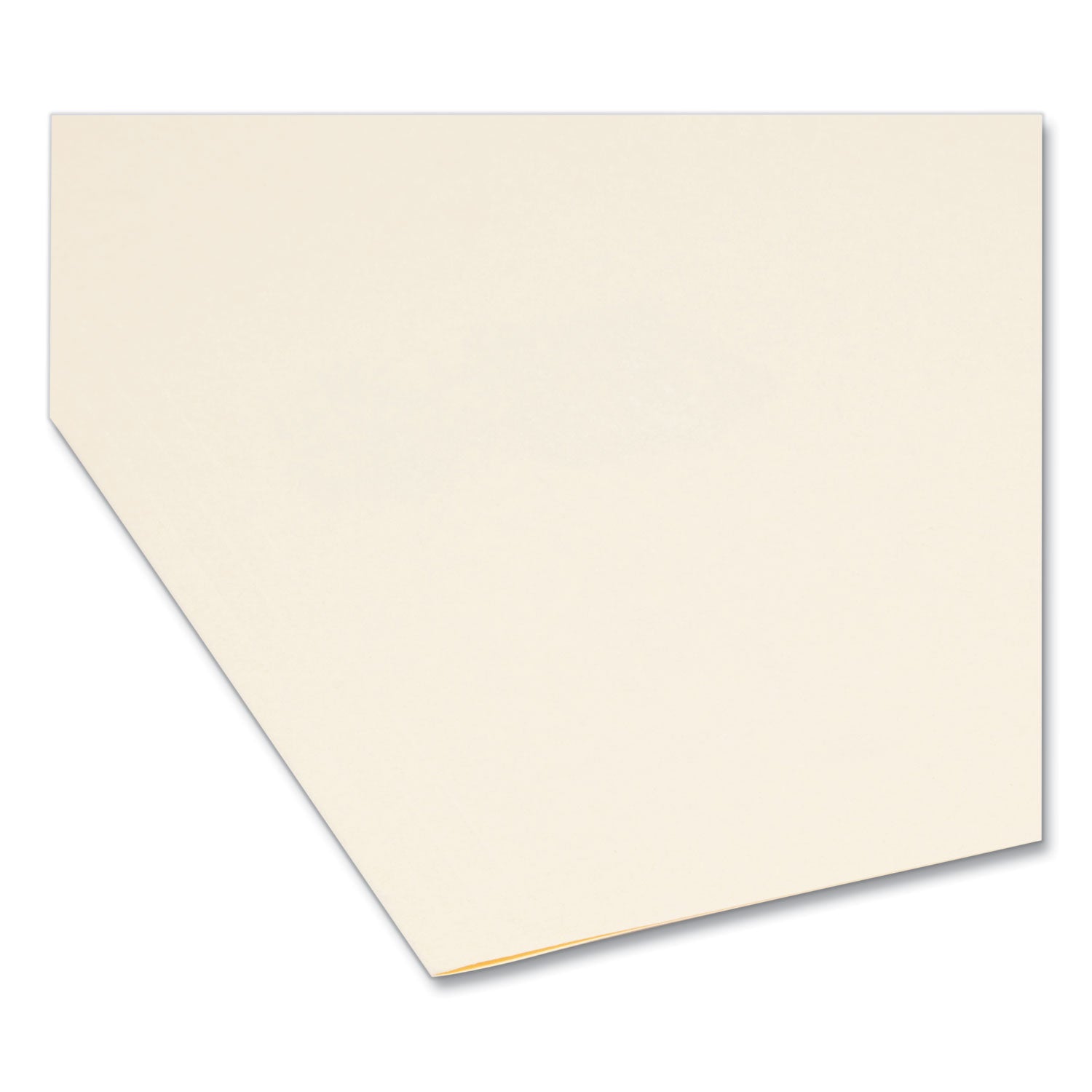 Smead Reinforced Guide Height File Folders, 2/5-Cut Printed Tabs: Right Position, Letter Size, 0.75" Expansion, Manila, 100/Box (10388)