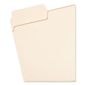 Smead SuperTab Top Tab File Folders, 1/3-Cut Tabs: Assorted, Letter Size, 0.75" Expansion, 14-pt Manila, 50/Box (10401)
