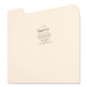Smead SuperTab Top Tab File Folders, 1/3-Cut Tabs: Assorted, Letter Size, 0.75" Expansion, 14-pt Manila, 50/Box (10401)