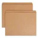 Smead Heavyweight Kraft File Folder, Straight Tabs, Letter Size, 0.75" Expansion, 11-pt Kraft, Brown, 100/Box (10710)